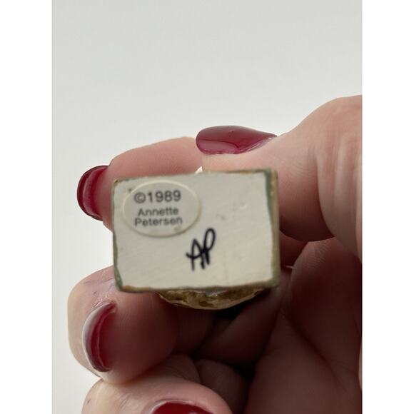 Wee Forest Folk "Father Chris-Mouse" 1989 AP M-146 Mouse Santa Figurine Retired - Picture 7 of 9